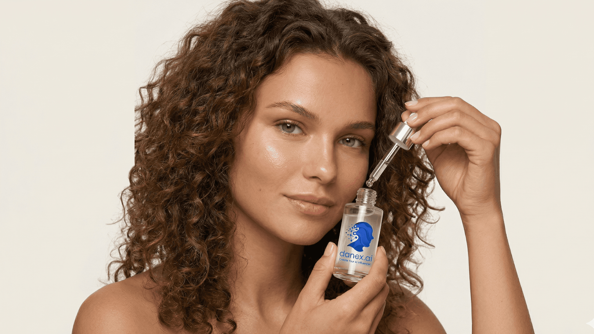 AI product photography with a virtual model