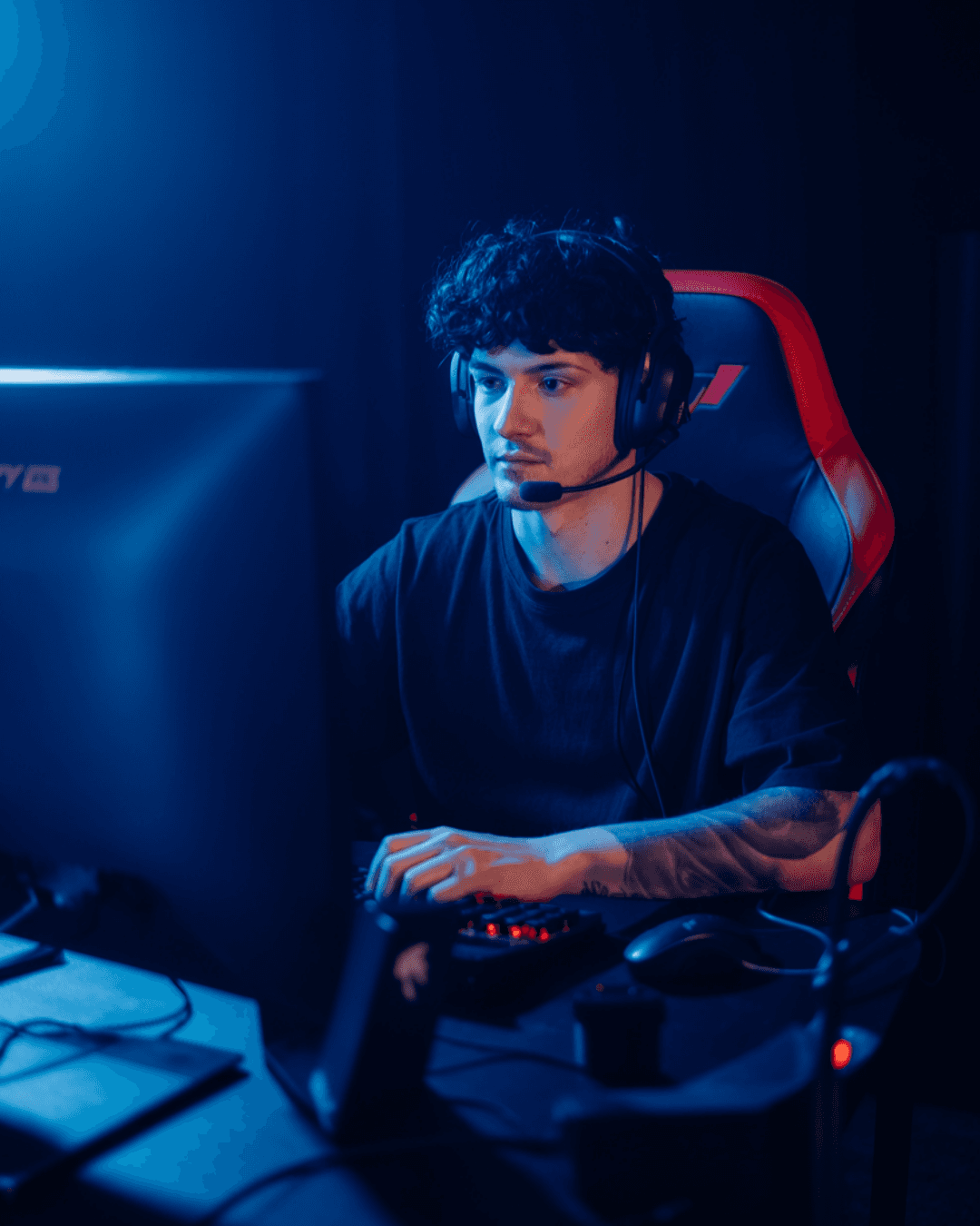 Bob gaming influencer created with AI Character Identity Generation
