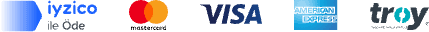 iyzico, ile öde, Visa, Mastercard, American Express, Troy