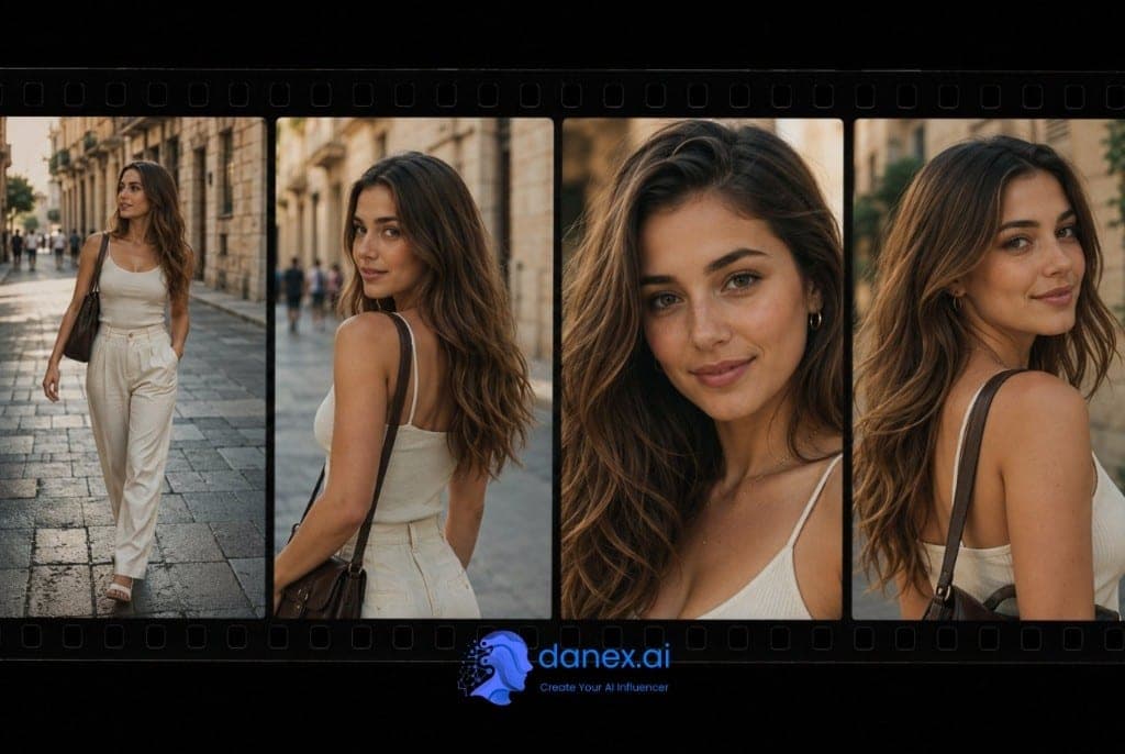 Runway Gen-4 character consistency - reference images for AI influencer video