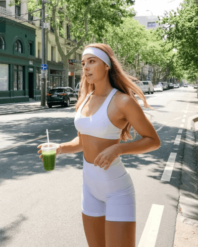 Fitness AI influencer Female fitness AI influencer